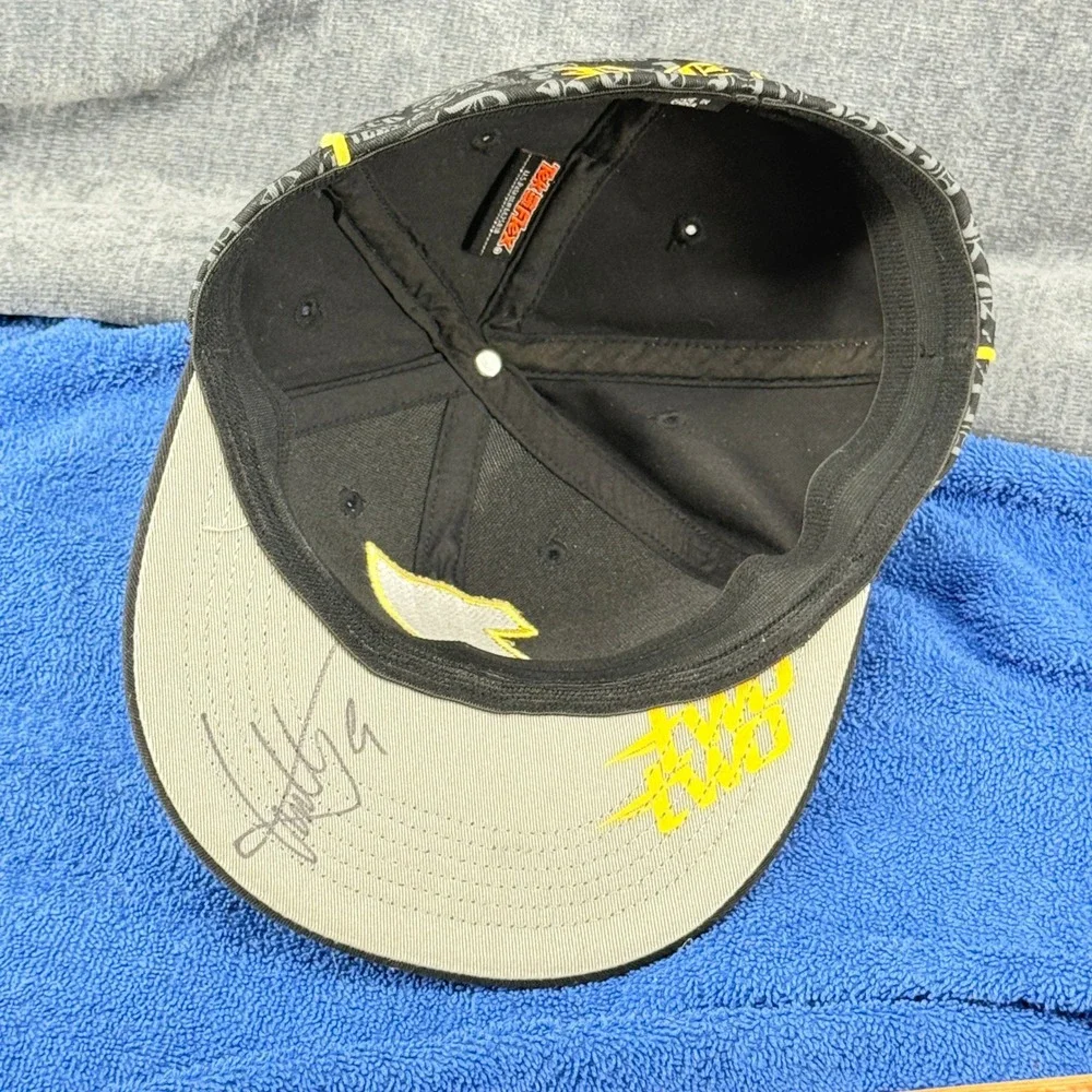 Chad Reed TwoTwo Motorsports Hat Mens OSFM Black Cotton Stretch Fit Motocross #1